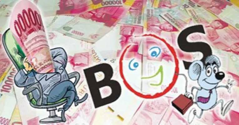 DANA BOS SDN 55 PRABUMULIH TAHUN 2023 / 2024 Rp 457.200.000 DIDUGA TIDAK SESUAI DENGAN PENGGUNAANYA !!!