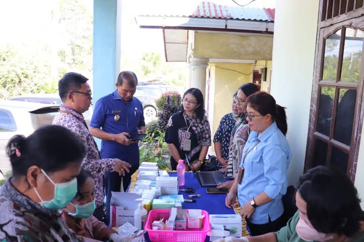 Bupati/Wakil Bupati Toba Hari ini Berkantor di Desa Sidulang