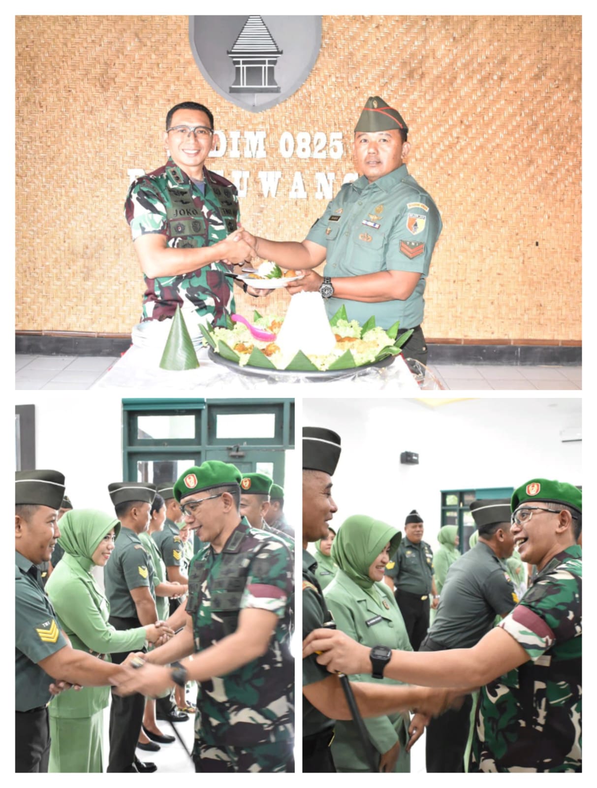 Dandim 0825/Banyuwangi Pimpin Acara Korps Kenaikan Pangkat Bintara dan Tamtama Periode 01-04-2025