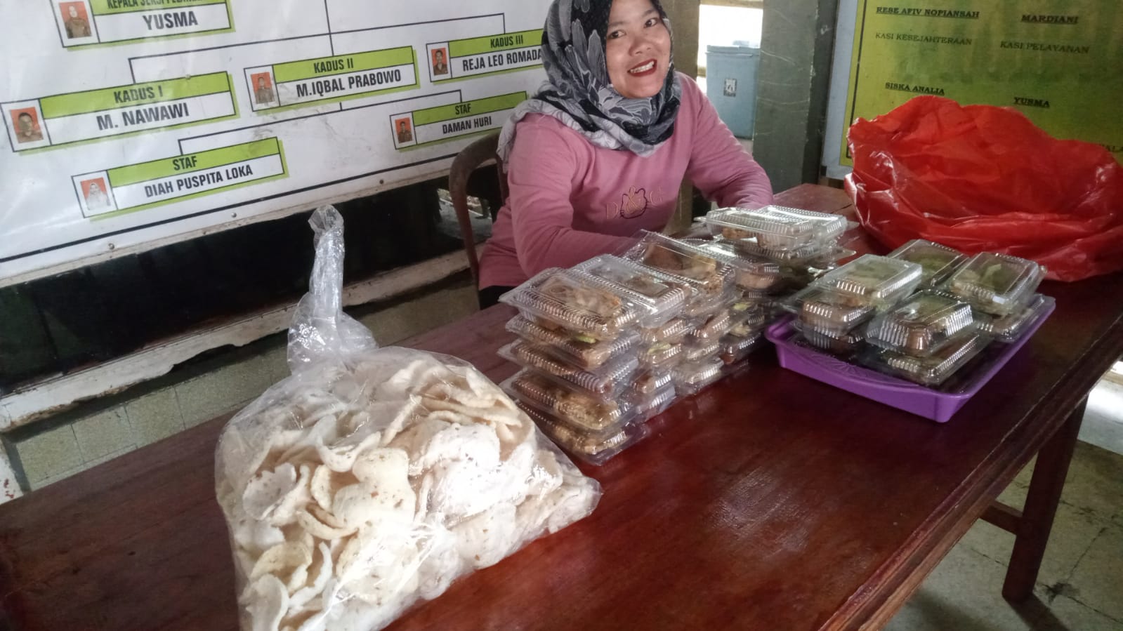 Posyandu Lansia dan Balita Desa pagar agung Rutin dilaksanakan untuk meningkatkan Kesehatan Warga.