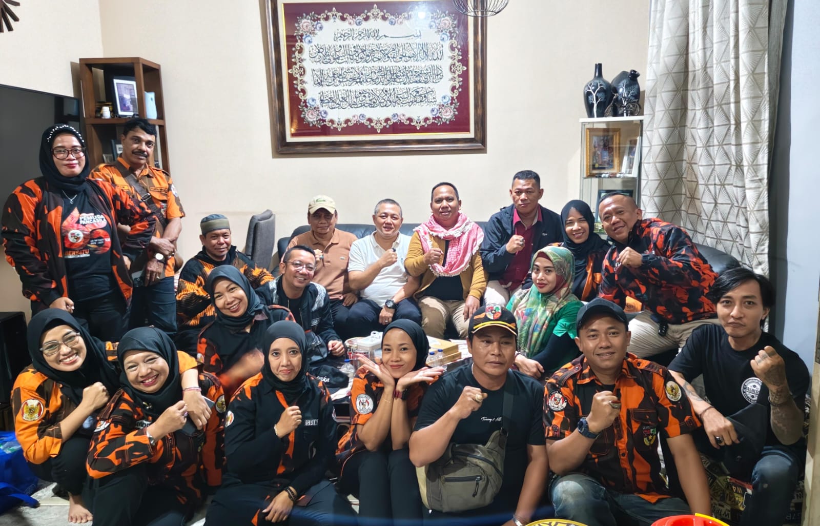 Halal Bihalal Idul Fitri 1446 H, Momen Pererat Silaturahmi PAC Pasar Minggu Dengan MPC Pemuda Pancasila Jakarta Selatan