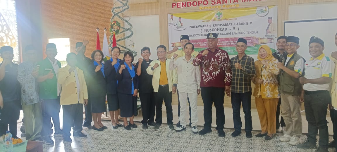 Akrap Dengan Panggilan “MASBEN” Dorong Pemuda Katolik Jadi Mitra Strategis Pembangunan di Lampung Tengah.