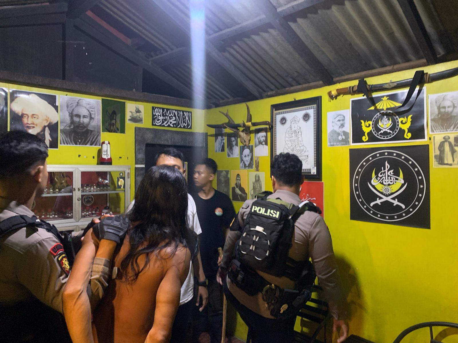Enggang Polresta Pontianak Menindaklanjuti Laporan warga adanya Ganguan Keamanan