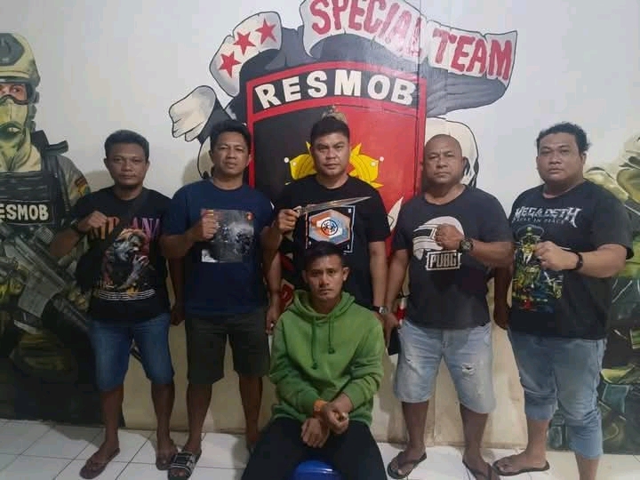 Viral Di Medsos Residivis Kasus Pembunuhan Tahun 2019 Lalu (Kakx Rahul)Terbungkus Dengan Rapi Oleh Team Resmob Polres Bitung,