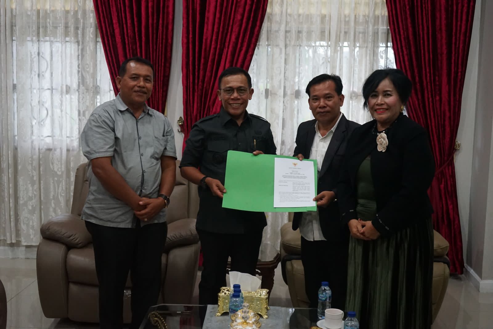 Tap-Teng : Bupati dan Ketua DPRD Kab. Tapanuli Tengah Dukung Pembentukan provinsi tapanuli