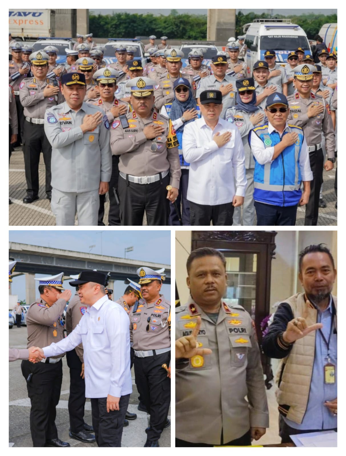 Apresiasi Tinggi Kakorlantas Polri untuk Wartawan FRN atas Dukungan Tanpa Pamrih dalam Operasi Ketupat