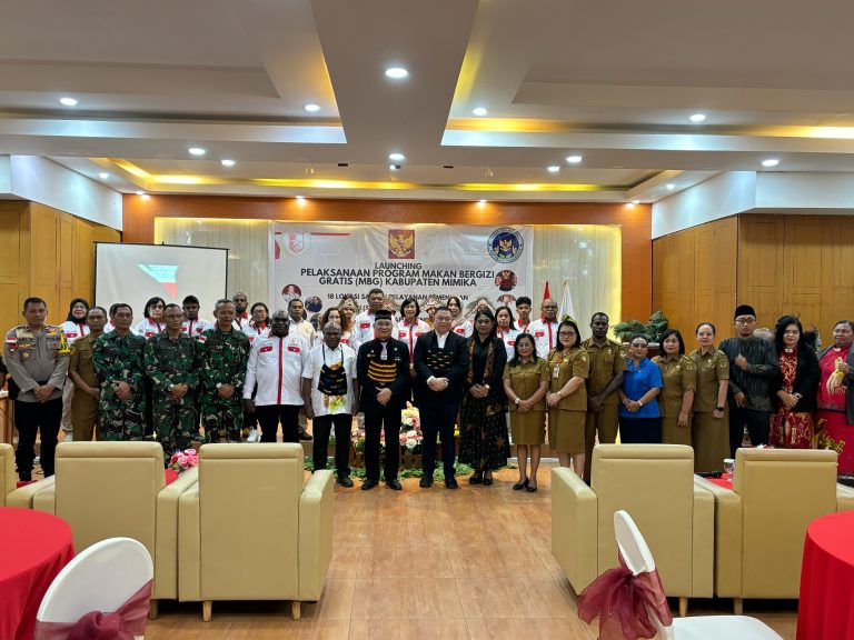 SKKP Kabupaten Mimika Launching Dimulainya Pembangunan 18 Dapur Sehat MBG*
