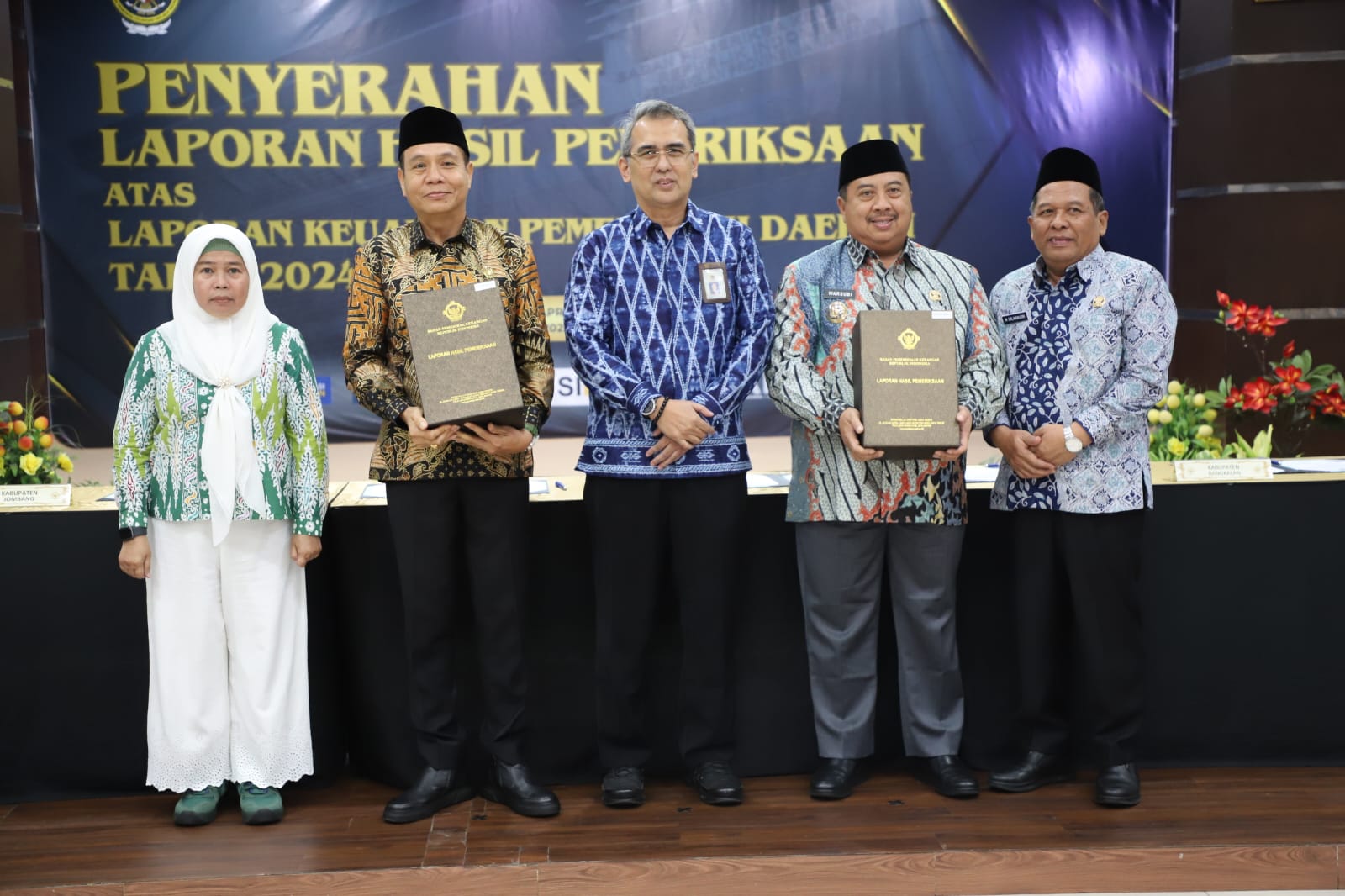 Pemkab Jombang Raih Penghargaan Opini WTP dari BPK RI