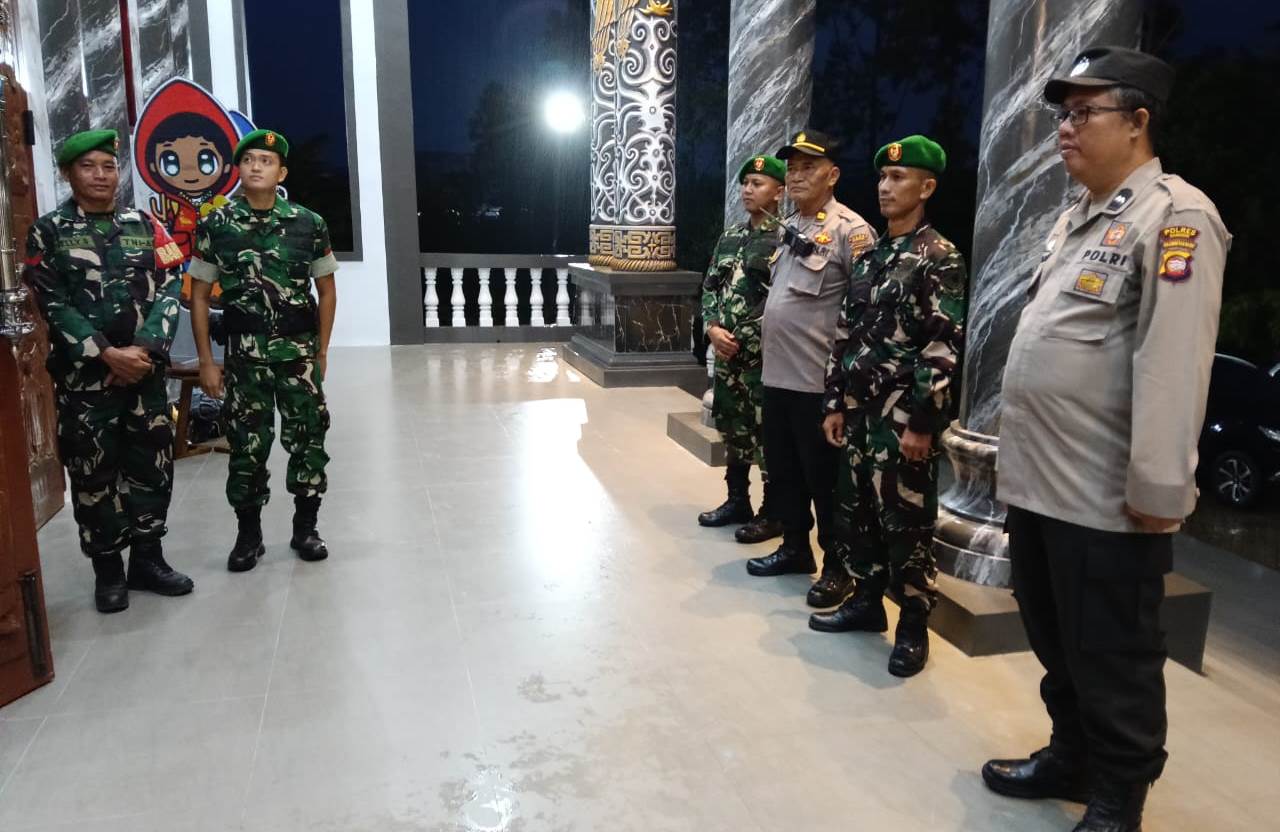 Pengamanan Ketat Misa Kamis Putih di Gereja Santa Maria Bunda Pengharapan Berlangsung Kondusif