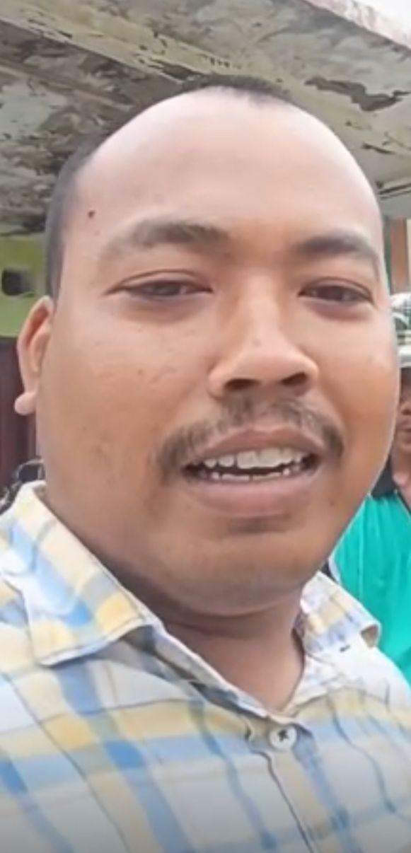 Di tegur Masyarakat, Oknum Suruhan  Pemborong ‘Ngamuk’ Viralin Masyarakat