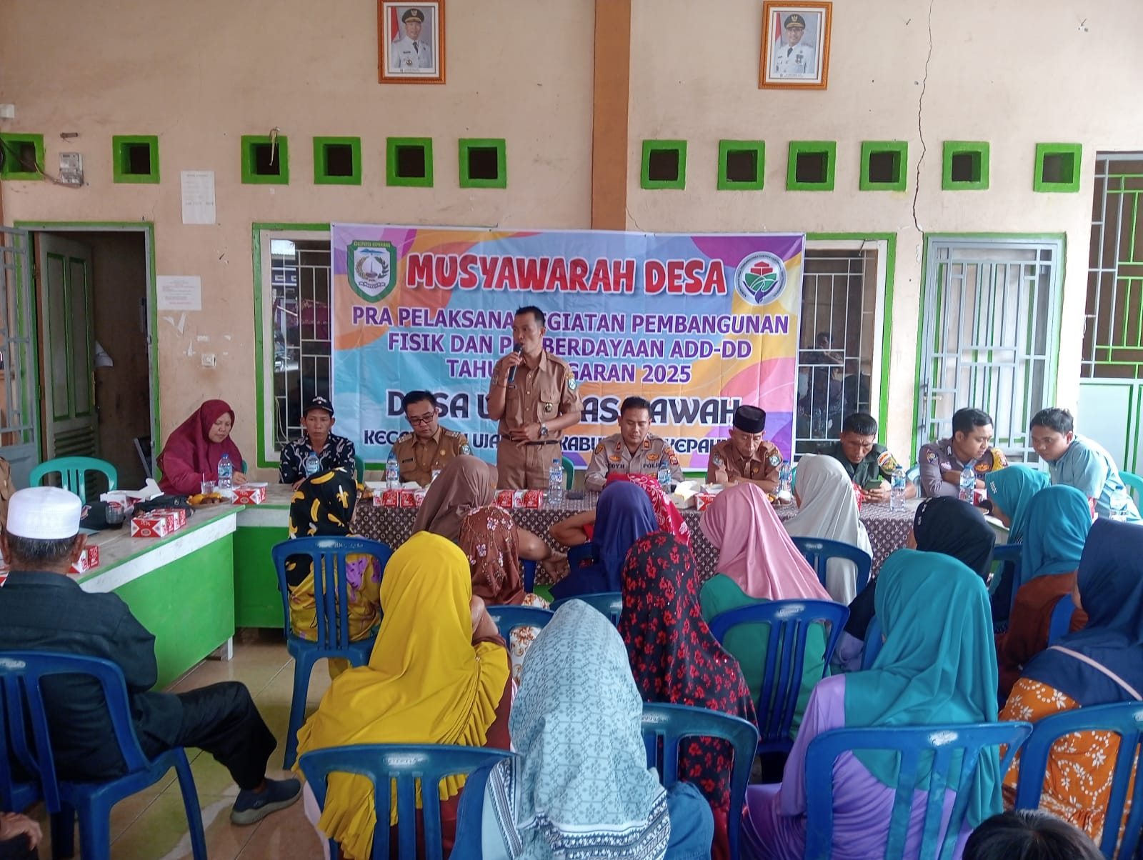 Pemerintah Desa Ujan Mas Melaksanakan Pra pelaksanaan Kegiatan, Anggaran – Tahun 2025.