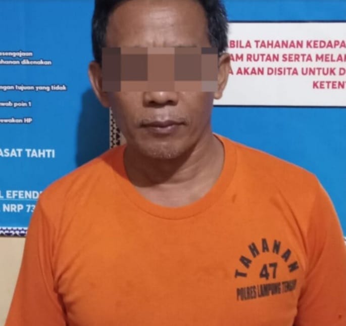 Lampung: Oknum Kakam di Lampung Tengah Ditahan atas Dugaan Pencabulan Anak di Bawah Umur