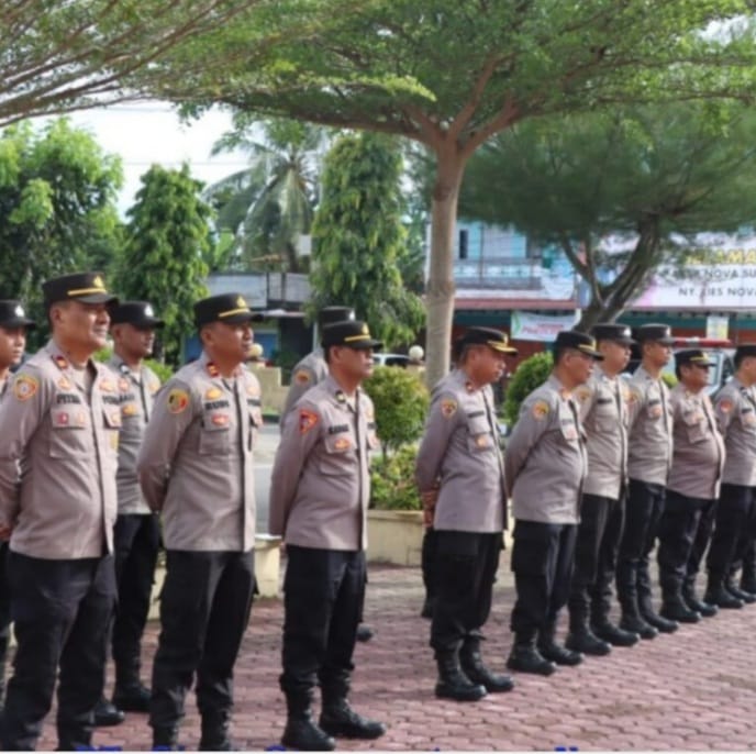 Aceh Timur: Pimpin Apel Perdana, Ini yang Ditekankan Kapolres Aceh Timur