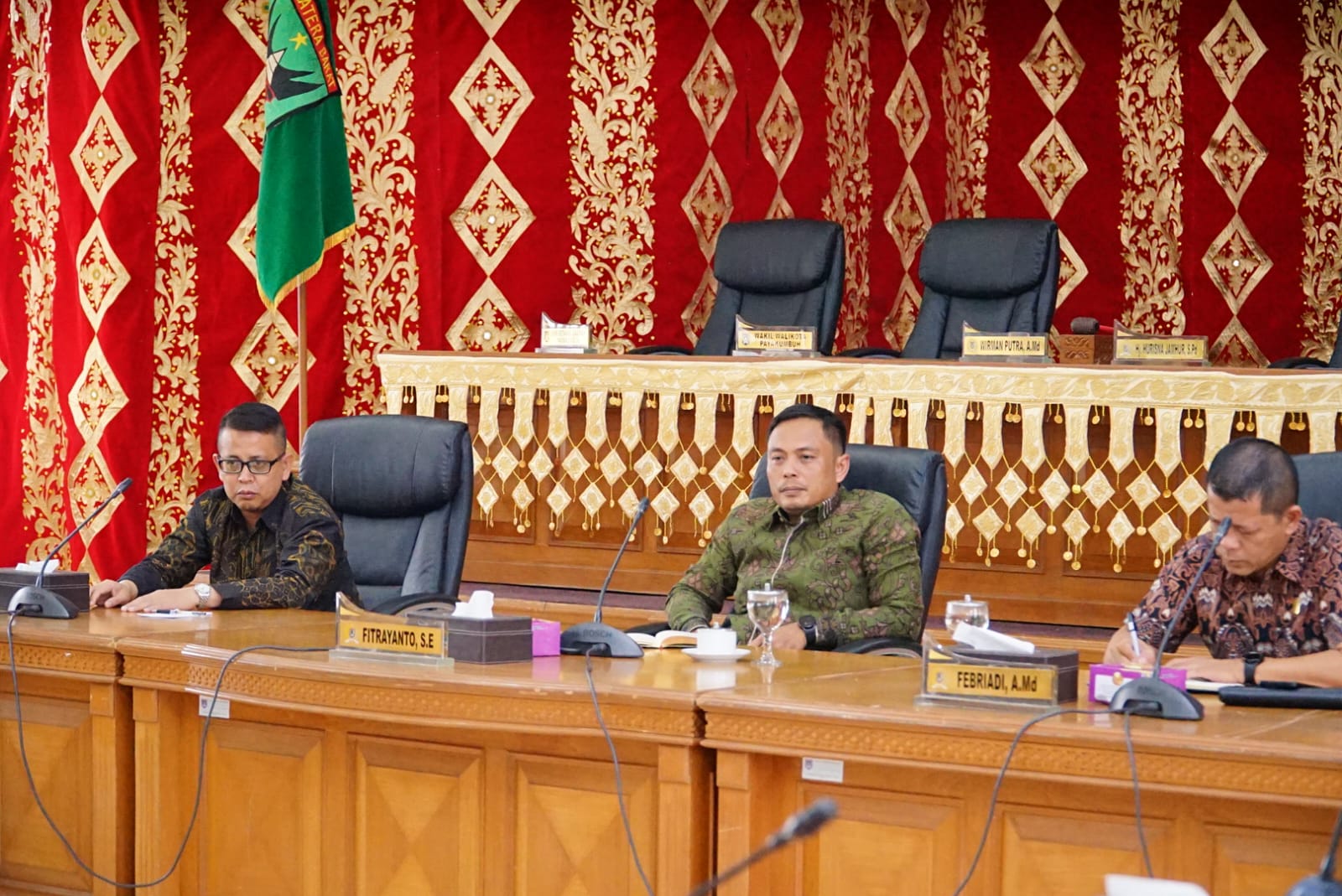 Komisi C Dewan Perwakilan Rakyat Daerah (DPRD) Kota Payakumbuh Menggelar Rapat Bersama