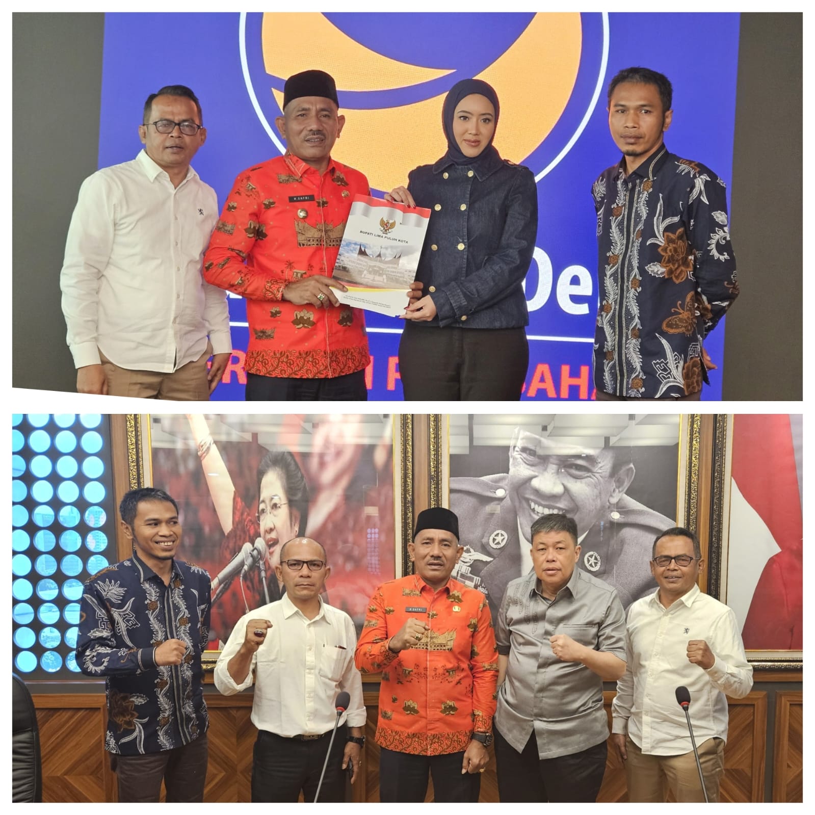 Bupati Safni Sikumbang Sambangi Komisi IV DPR RI, Usulkan Penguatan Sektor Pertanian dengan Cindy Monica dan Alex Indra Lukman