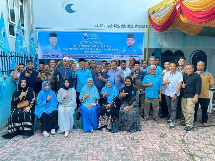 Medan-Sumatera Utara: DPW Partai Gelora Sumut Optimis Tingkatkan Jumlah Kursi Legislatif Di 2029.