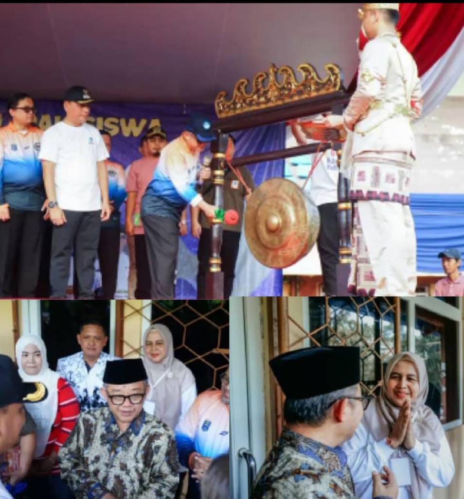 KEPALA SMKN SE KOTA METRO SEMANGAT BERSAMA DALAM MEMERIAHKAN FESTIVAL GURU DAN SISWA .