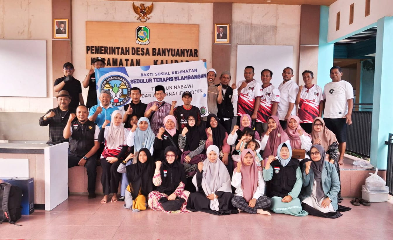 Ruqyah Massal dan Terapi Alternatif, Warga Desa Banyuanyar Ramaikan Bakti Sosial STB