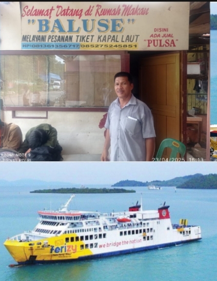 Luar Biasa Dukungan Seorang Pengusaha Travel, Dukung Kembali Beroperasinya Kapal ASDP Melayani Penyeberangan Gunungsitoli – Sibolga