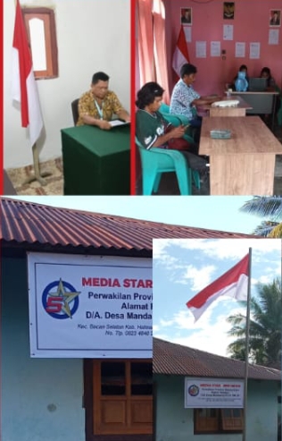 Kantor Media Star BPK Maluku Utara Resmi Terbentuk di Desa Mandaong