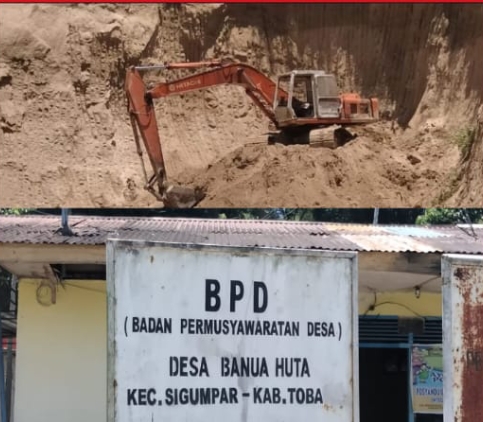 Dugaan operasi galian C tanpa izin di Kabupaten Toba, Sumatera Utara,