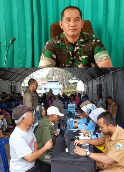 Danramil 1110/ Banyuresmi Kodim 0611/Garut, Kapten Infanteri Usman, Apresiasi Pemerintah Daerah dan Pusat Adanya Pemeriksaan Kesehatan Gratis