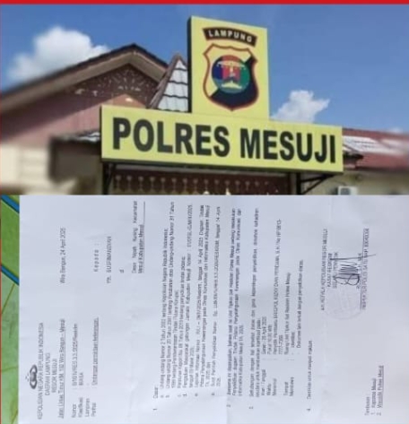 Polres Mesuji Tindaklanjuti Laporan Dugaan Penyalahgunaan Wewenang Diskominfo, Panggil Saksi untuk Klarifikasi