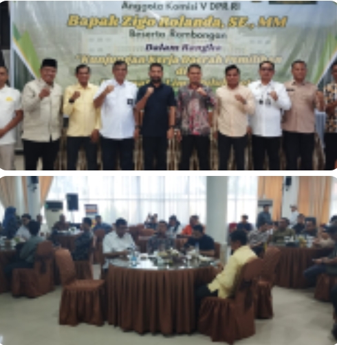 Bupati Limapuluh Kota Terima Kunjungan Anggota DPR RI Zigo Rolanda