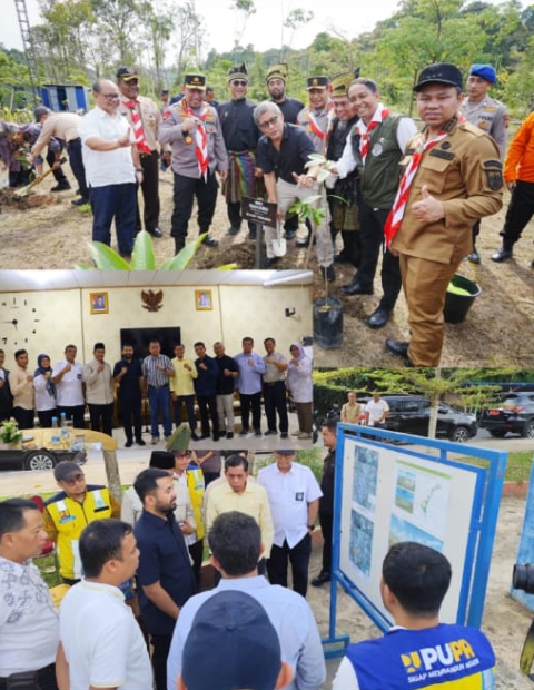 Anggota Komisi V DPR RI, Zigo Rolanda, yang Datang Meninjau Sejumlah Proyek Pembangunan Strategis di kota Payakumbuh