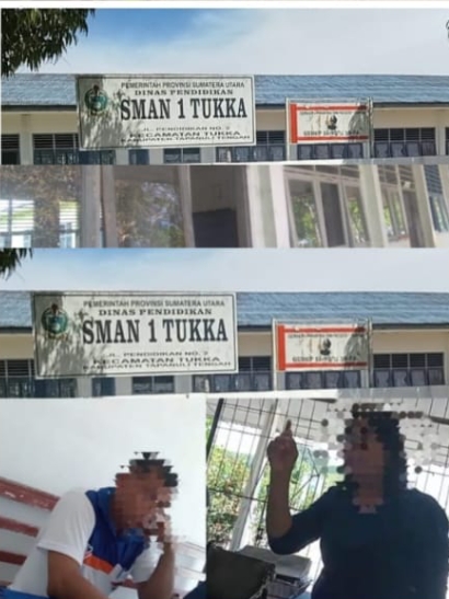 Tap-Teng : Mengaku Sebagai Humas SMAN 1 Tukka. Mengatakan Gaji Honorer Tidak Didanai Oleh Pemerintah, Jadi Tanda Tanyak Publik.