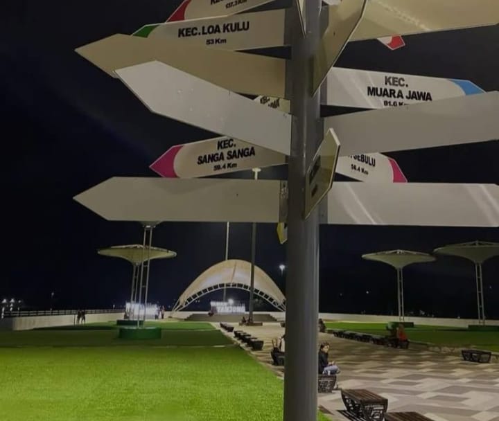 Jadi Magnet Baru di Tenggarong, Bupati Edi Ajak Warga Jaga Kebersihan Taman Tanjong