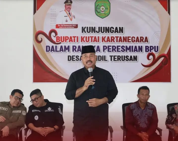 Bupati Kukar Resmikan Infrastruktur Pendidikan dan Transportasi di Pesisir Anggana