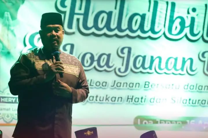 Sinergi Agama Membangun Kukar, Bupati Apresiasi Halal Bihalal dan Shalawat di Loa Janan