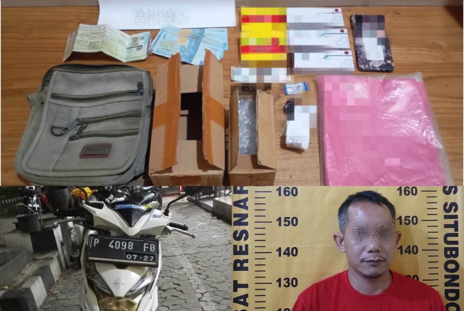 Satresnarkoba Polres Situbondo Ungkap Penjualan Obat Keras Penggugur Kandungan