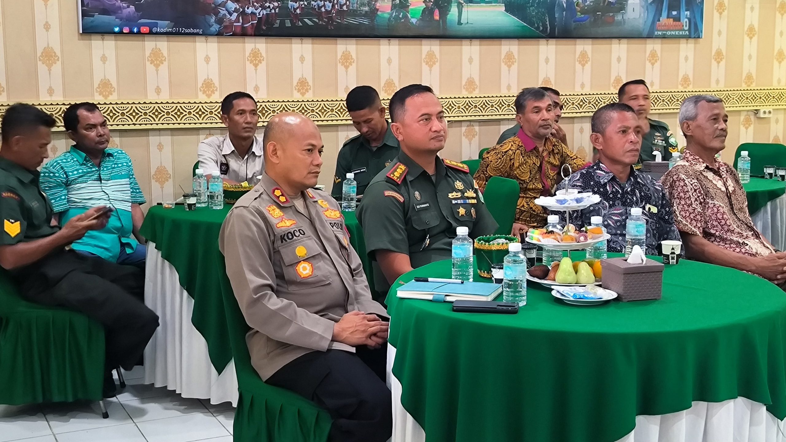 Halal Bihalal Bersama Presiden, Kodim 0112/Sabang Undang Purnawirawan TNI Polri