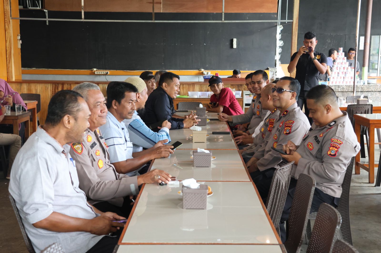 Bersama Toga, Toda dan Tomas Hari Ini Kapolres Sabang Bersilaturahmi