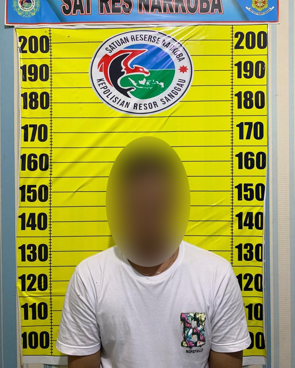Polres Sanggau Tangkap Pengedar Sabu di Kembayan, 13 Paket Siap Edar Disita