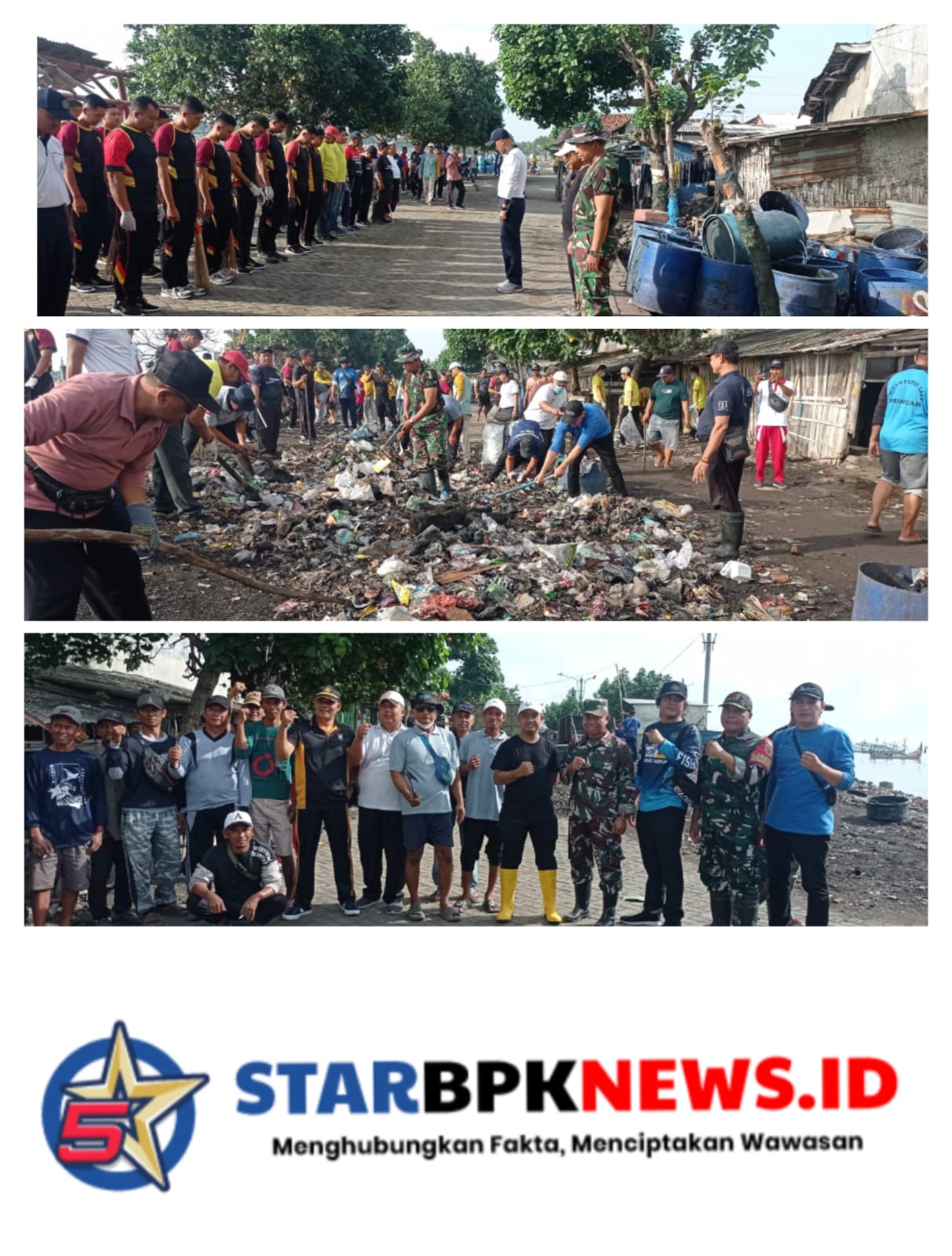 TNI-Polri Pemerintah Bersama Ratusan Warga Bersihkan Pantai Brak, Banyuwangi: Aksi Nyata Cinta Lingkungan