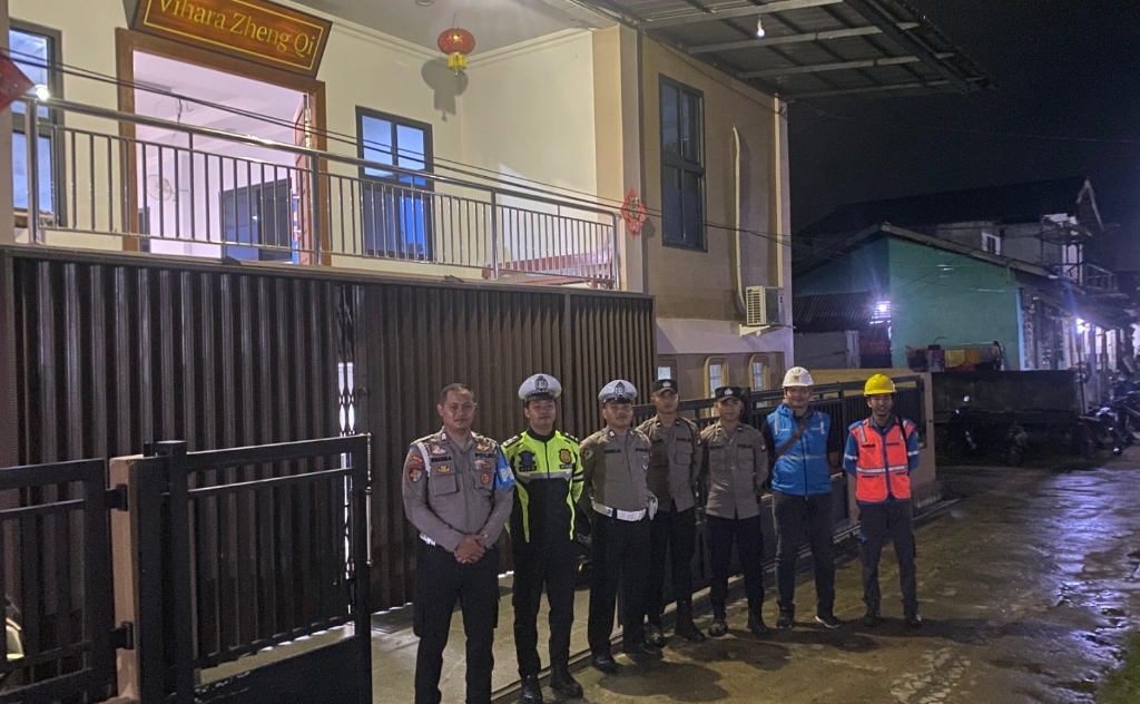 Polres Sanggau Jamin Keamanan Perayaan Waisak 2569 di Vihara Zheng Q