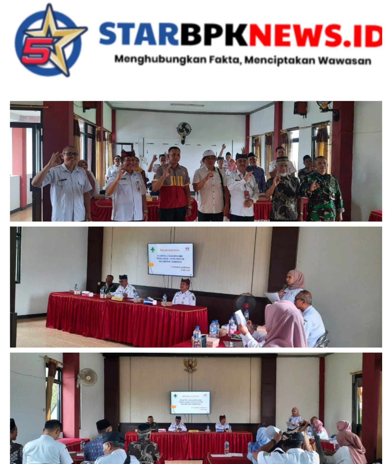 Babinsa Aktif Berperan Kegiatan Lokakarya Mini Lintas Sektor, Perkuat Sinergi Pembangunan Wilayah