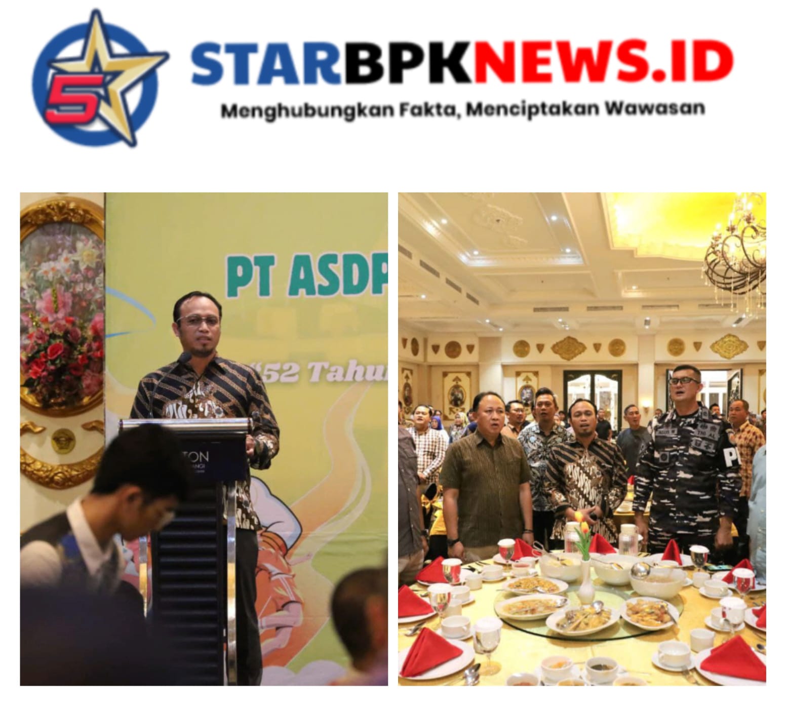 Kasdim 0825 Hadiri Perayaan HUT ke-52 PT ASDP di Aston Banyuwangi “Komitmen Pelayanan Prima untuk Masyarakat”