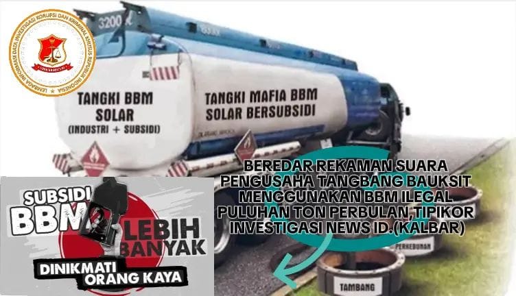 Terindikasi BBM Bersubsidi Alih Fungsi  Untuk Cukong Kontarktor Nakal