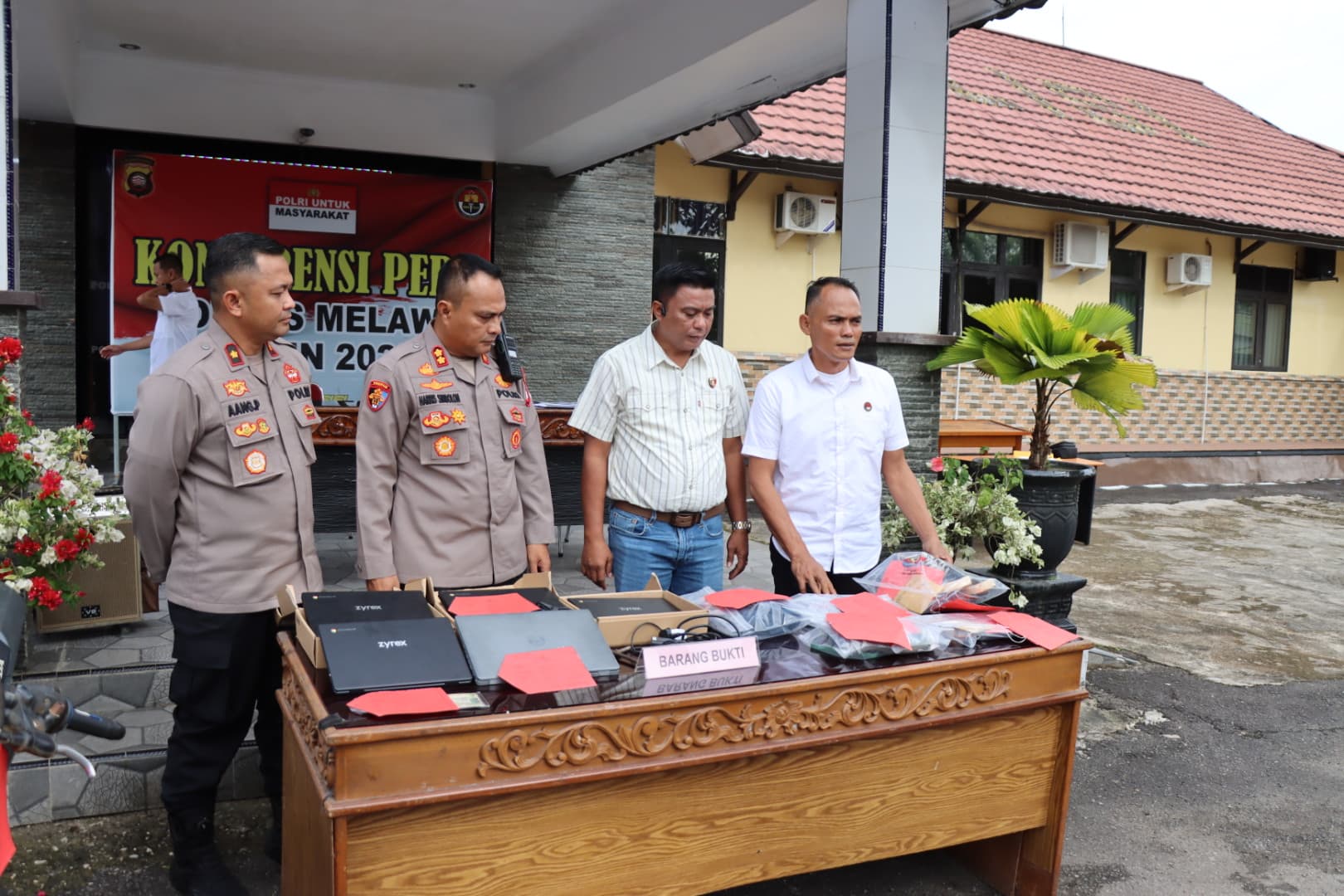 Kapolres Melawi Sampaikan 1184 Orang di Selamatkan Dari Awal Januari 2025