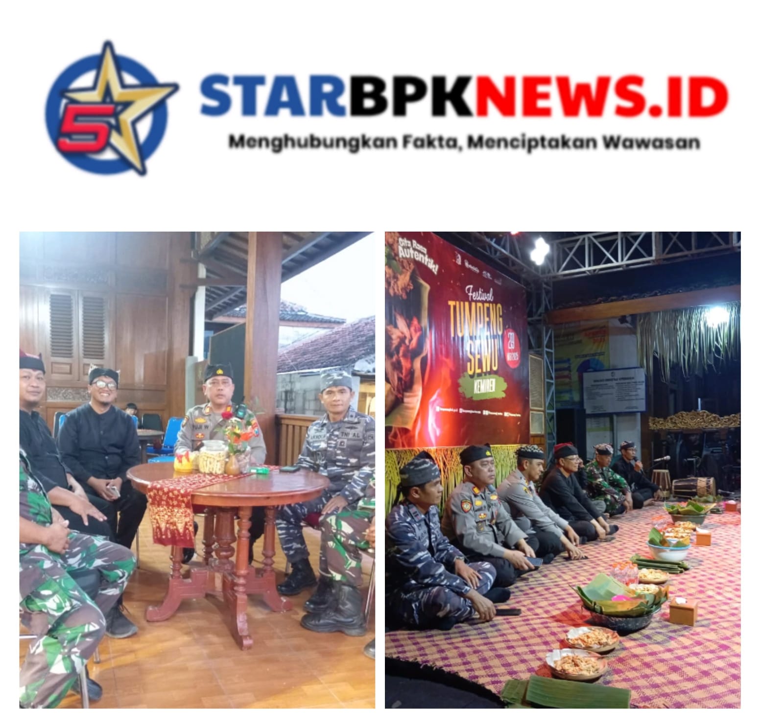 Festival Tumpeng Sewu Meriahkan Desa Kemiren Glagah Banyuwangi 