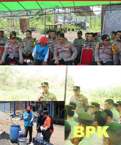 Polres Sanggau Gelar Pelatihan Pupuk Mikroba: Dukung Ketahanan Pangan Melalui Inovasi Ramah Lingkungan
