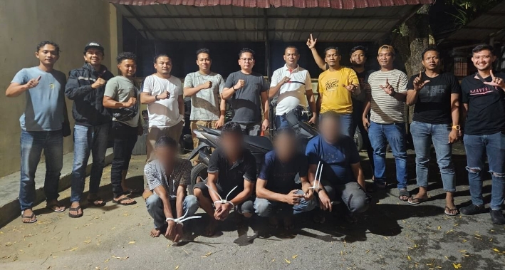 Apresiasi Buat Satreskrim Polres Langsa Bekuk Empat Tersangka Kasus Sindikat Curanmor