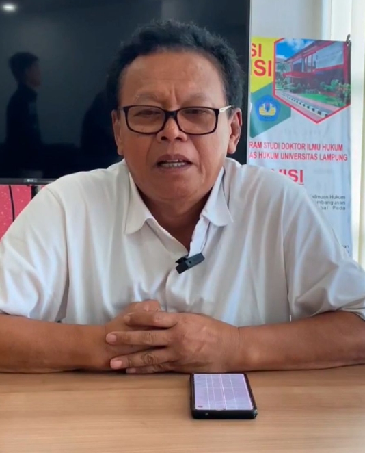 Dosen S3 Fakultas Hukum Unila : Apresiasi Polda Lampung Atas Keberhasilan Penanganan Premanisme
