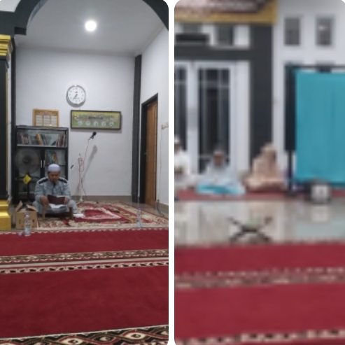 Ustad Abdul gofur Pimpin giat yasinan mingguan di surau alistiqamah