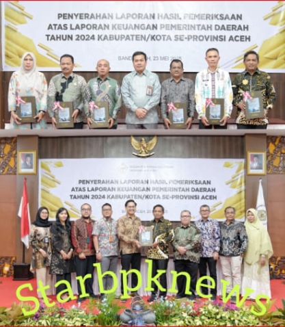 Ke-13 kalinya, Sabang terima opini WTP dari BPK RI Aceh.
