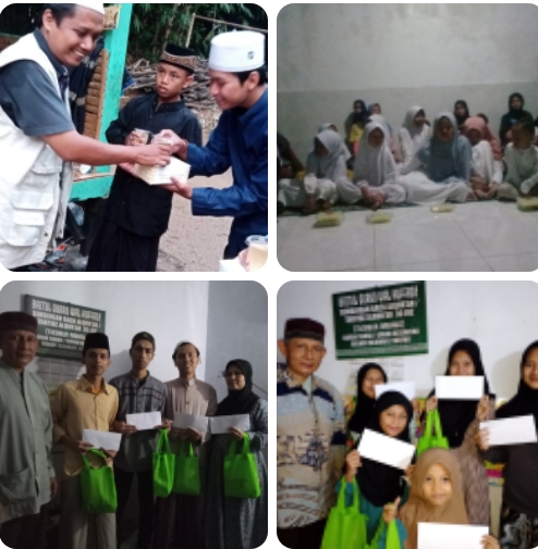 Tebar kebaikan Sedekah Subuh & Sedekah Al Qur’an di Pesantren Quran Yatim Dhuafa Tahfizh Baitul Qurro Wal Hufadzh Al Miftah Karundang Serang Banten